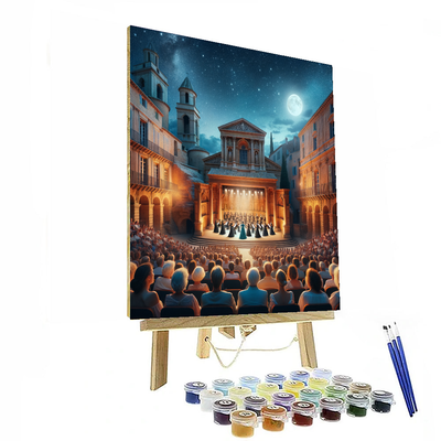 Aix-en-provence Festival - Provence Numbered Painting Kits