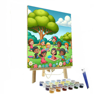 Sunny Park Adventures Paint By Color