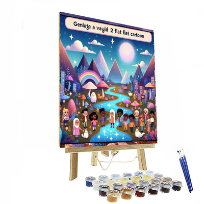 Mystic Valley Expedition Painting By Numbers Kit