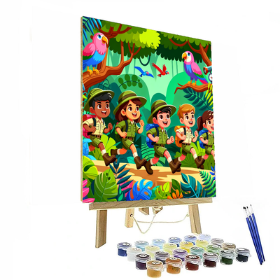 Jungle Discovery Expedition Numbered Painting Kits