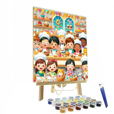 Magical Bakery Painting By Numbers Kit