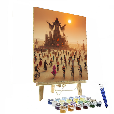 Burning Man - Usa Paint By Numbers Kits