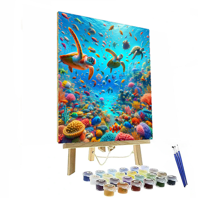 Vibrant Undersea Adventure Paint By Color