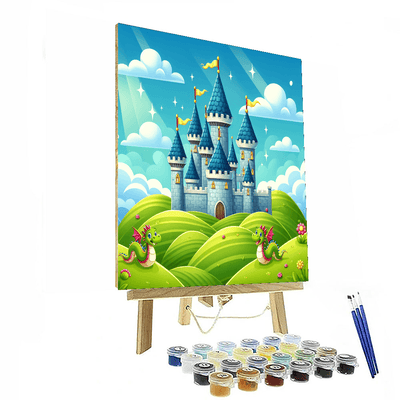 Fairytale Castle Kingdom Paint By Numbers