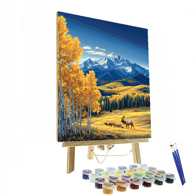 Rocky Mountain National Park - Colorado Numbered Painting Kits