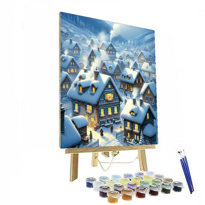 Winter Village Paint By Numbers Kits