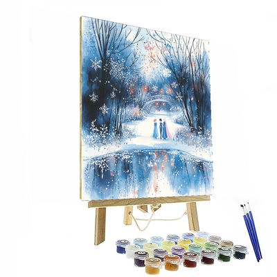 Frozen Sisters Harmony - Disney Inspired Numbered Painting Kits