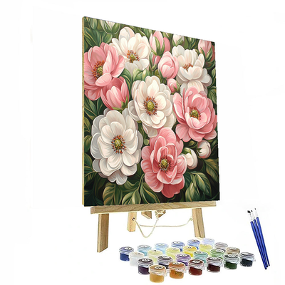 Georgia O'Keeffe Inspired Dreamy Bloom  Paint By Numbers Art