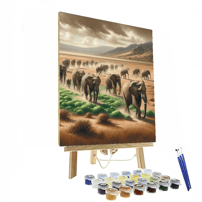 Gentle Giant Elephant Parade Numbered Painting Kits