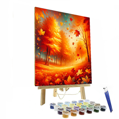 Autumn Fall Splendor Paint By Number