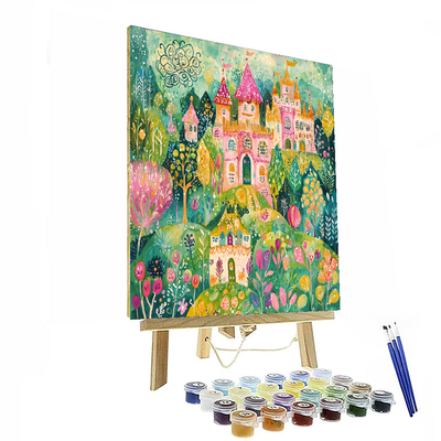 Fiona's Fairytale Escape - Disney Inspired Paint By Numbers