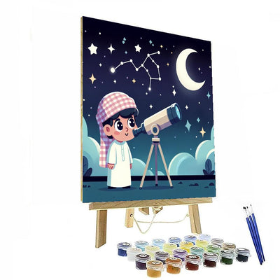 Starry Night Explorer Painting Number Kit