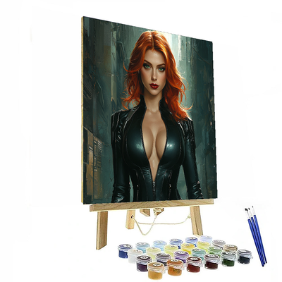 Scarlett Johansson: Unveiling The Enigmatic Black Widow Paint By Number