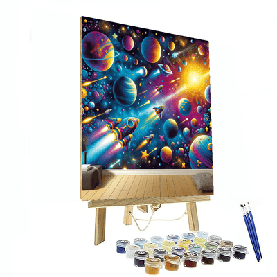 Galactic Fantasy Adventure Paint By Number