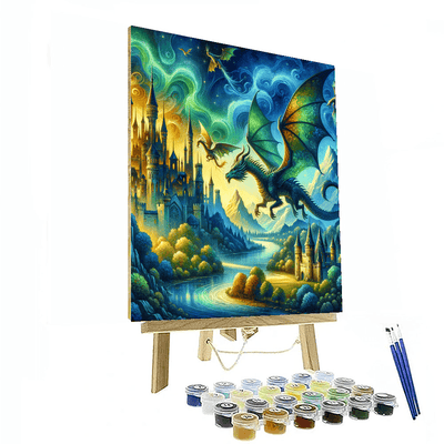 Fantasy Dreamscape Paint By Number