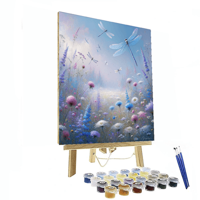 Mystic Dragonfly Meadow Paint By Number