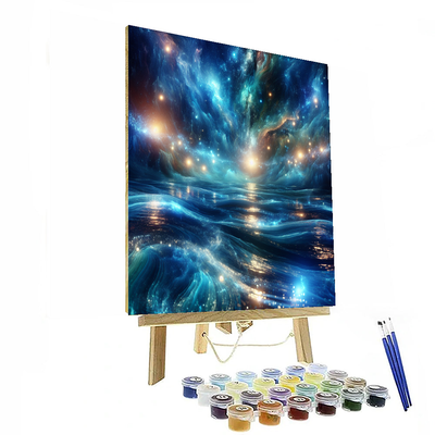 Galactic Ocean Mystery Paint By Number