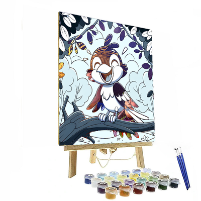 Merry Magpie Painting By Numbers Kit