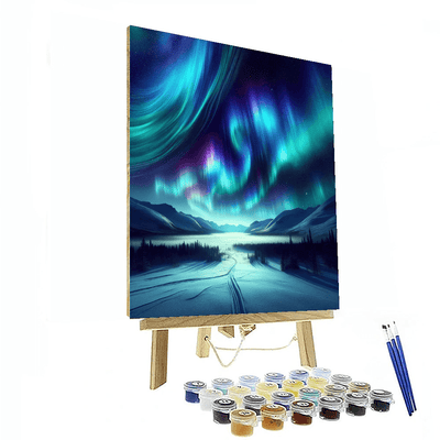 Northern Lights Spectacle Paint By Number