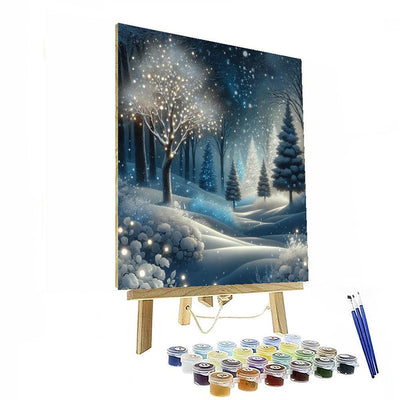 Twinkling Winter Wonderland Paint By Number