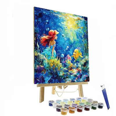 The Little Mermaid's Friends - Disney Inspired Paint By Numbers Kits