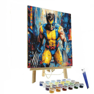 Hugh Jackman: The Unstoppable Wolverine And Showman Numbered Painting Kits