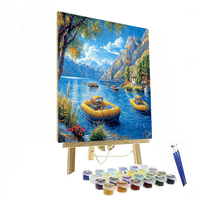 Lake Titicaca Numbered Painting Kits