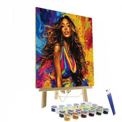 Zendaya: A Dazzling Journey From Disney To Stardom Paint By Numbers Kits