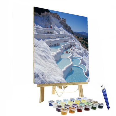 Pamukkale Thermal Springs Paint By Numbers