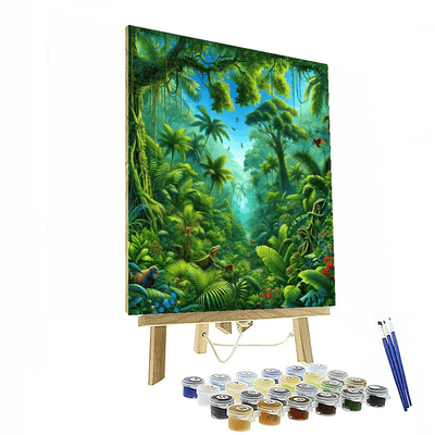 Enigmatic Jungle Expedition Paint By Numbers