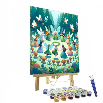 Fairy Forest Glade DIY Paint By Numbers