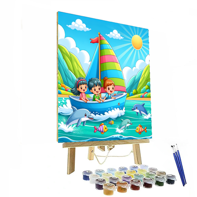 Sailing The Seas Paint By Numbers Art