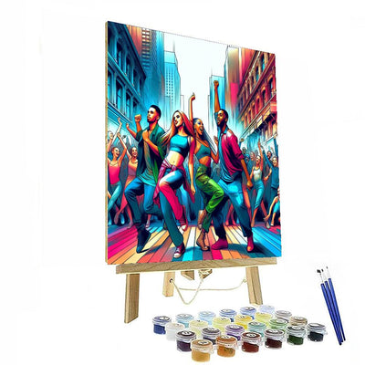 Energetic Street Dance Numbered Painting Kits