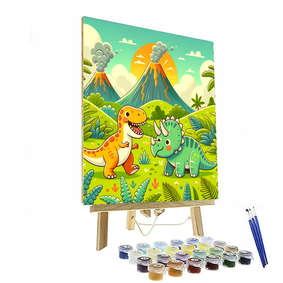 Dino-mite Adventure Paint By Color