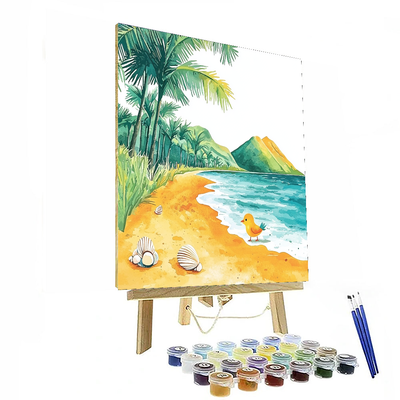 Heihei's Island Adventure - Disney Inspired Painting Number Kit