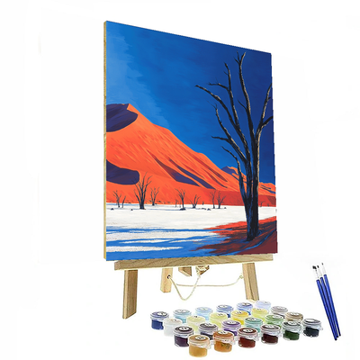 Sossusvlei Dunes - Namibia Paint By Numbers Art