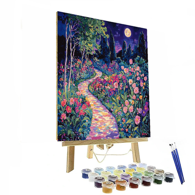 Henri Matisse Inspired Midnight Garden Romance  Paint By Color