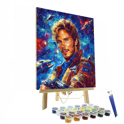 Chris Pratt: The Star-lord's Cosmic Adventures Paint By Numbers Kits