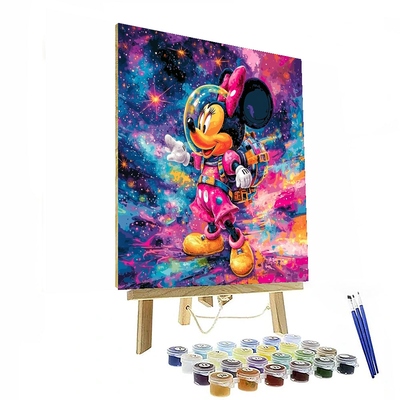 Minnie Mouse Galaxy Explorer - Disney Inspired Numbered Painting Kits