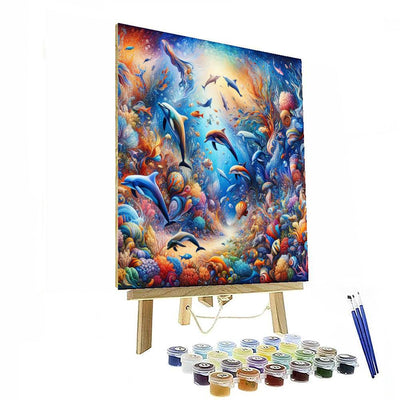 Whimsical Ocean Escape Painting Number Kit