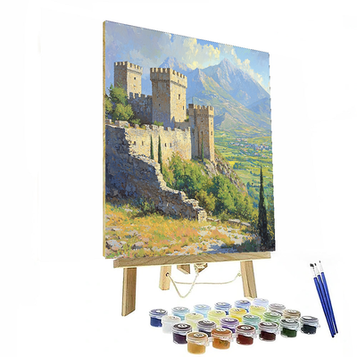 Gjirokastër Castle - Albania Painting Number Kit