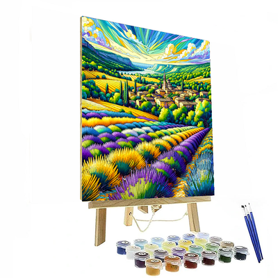 Sunny Day In Provence Painting By Numbers Kit