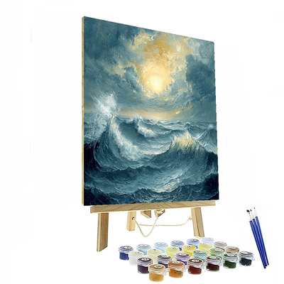 J.M.W. Turner Inspired Turner's Stormy Horizon  Paint By Numbers Kits