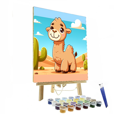 Curious Camel Painting By Numbers Kit