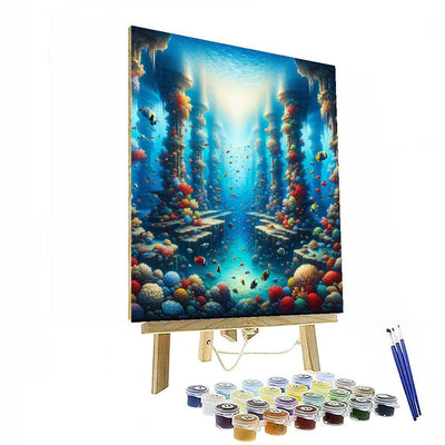 Exploring Underwater Worlds DIY Paint By Numbers