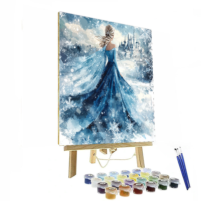 Frozen Queen Elsa Enchanted - Disney Inspired Numbered Painting Kits