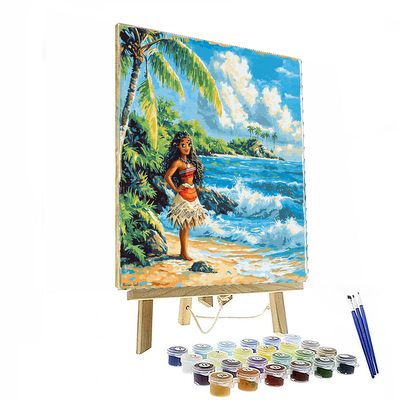 Marvelous Moana's Ocean Journey - Disney Inspired Painting By Numbers Kit