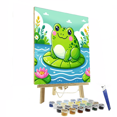 Sunny Toad Painting Number Kit