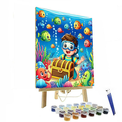 Underwater Mysteries DIY Paint By Numbers