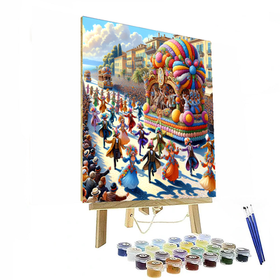 T Carnaval De Nice - France Numbered Painting Kits